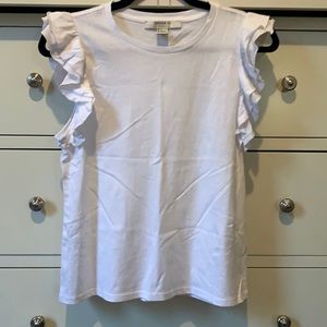 Forever 21 ruffle top size small